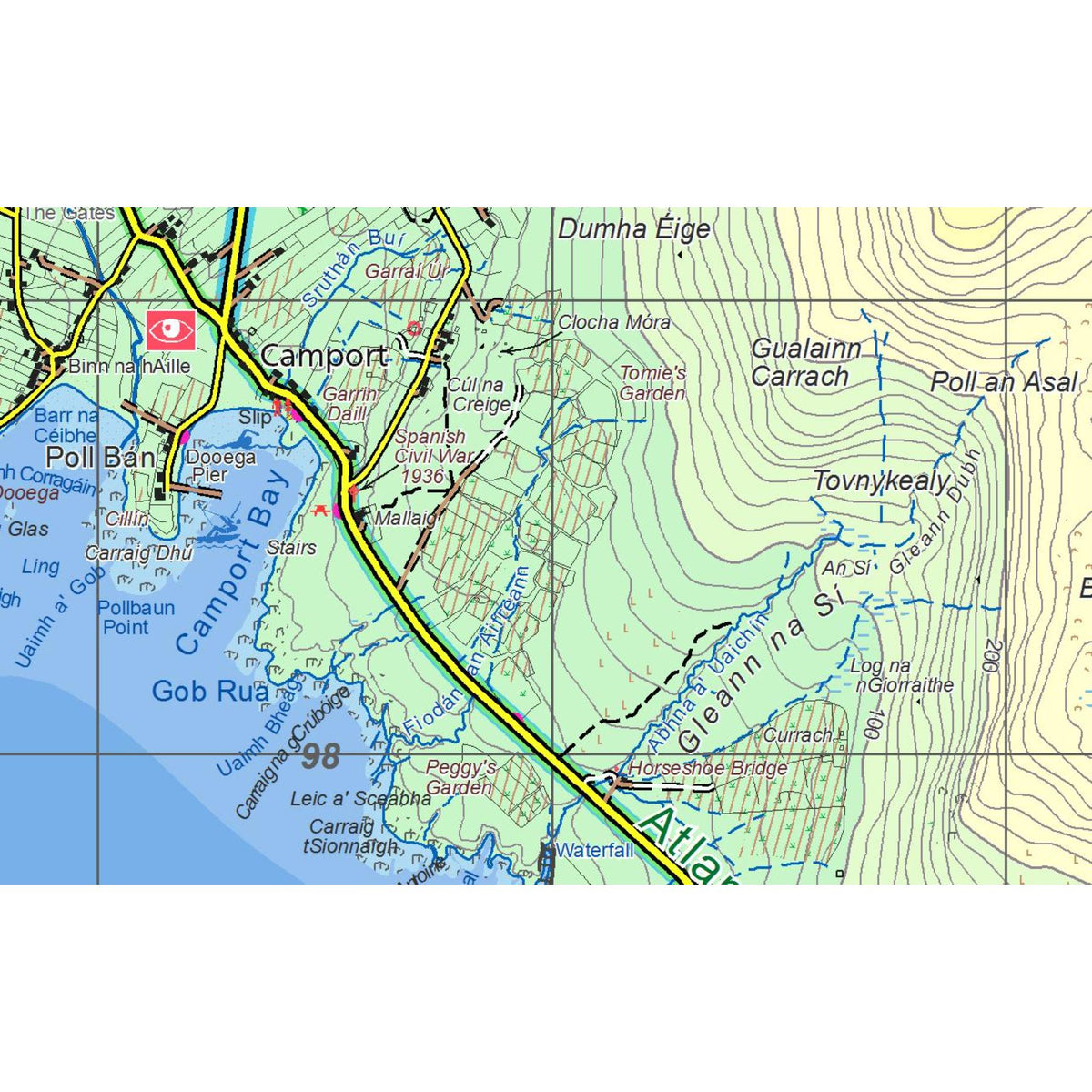 EastWest Mapping Achill & Corraun Clare Island