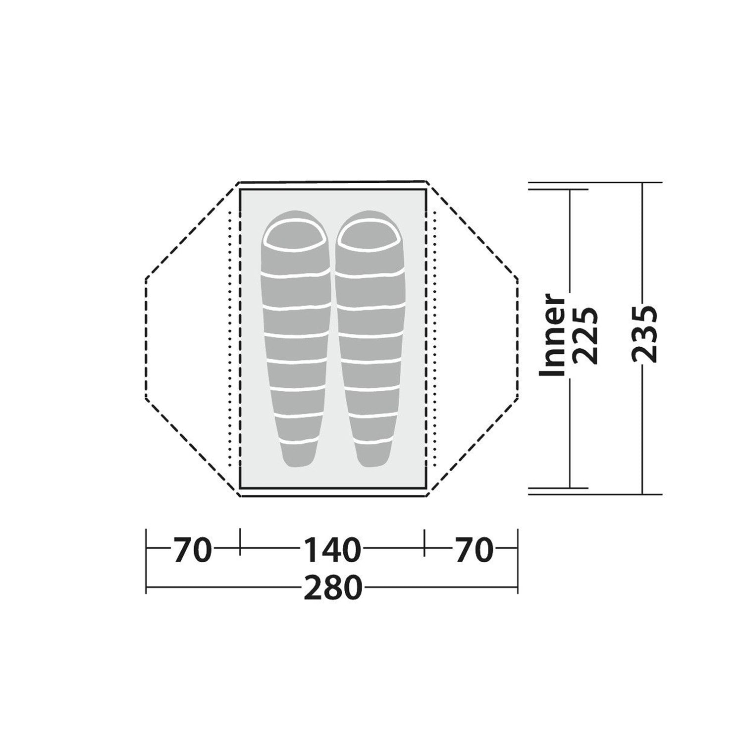 Lodge 2 - 2 Person Trekking Tent