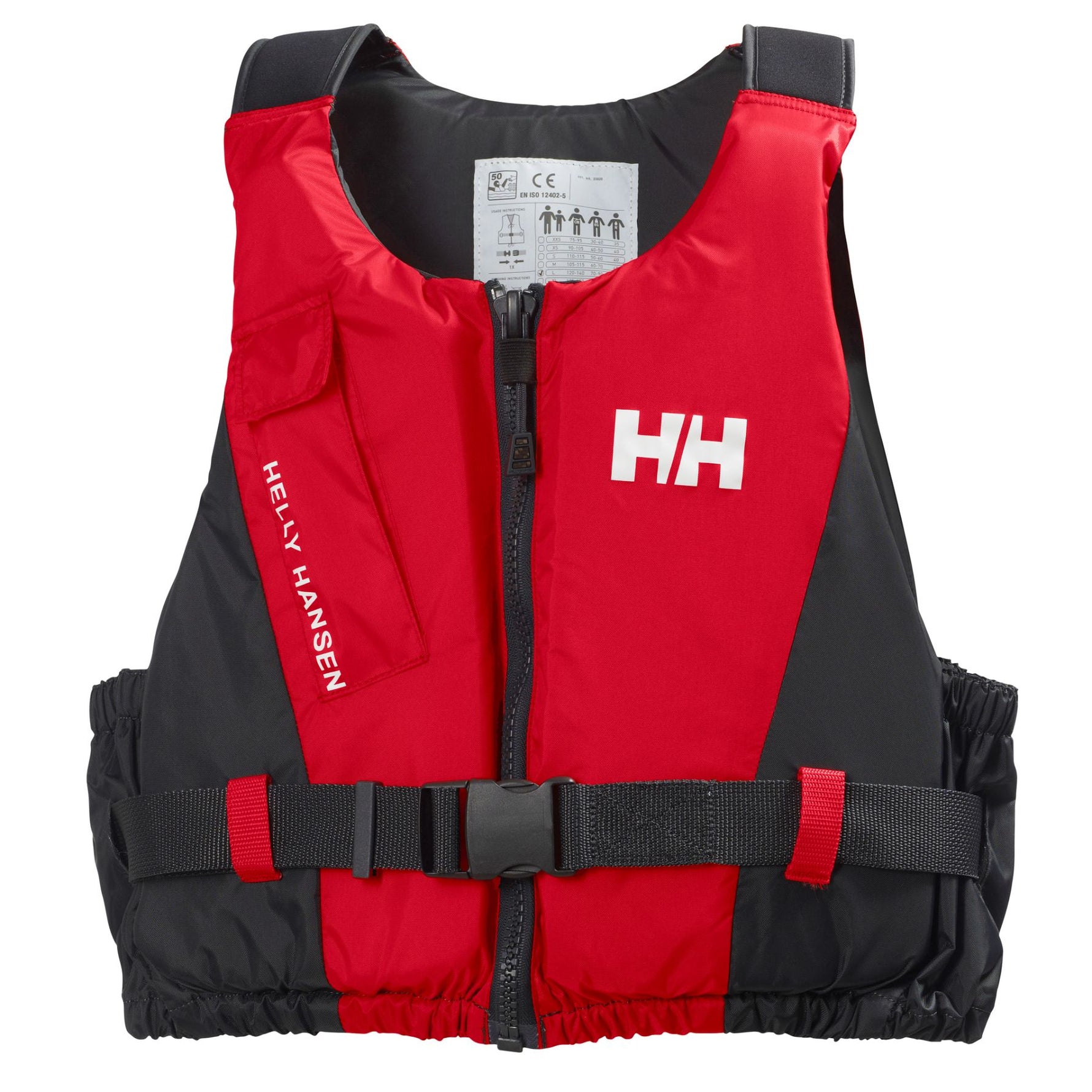 Helly Hansen Rider Vest #color_red-ebony