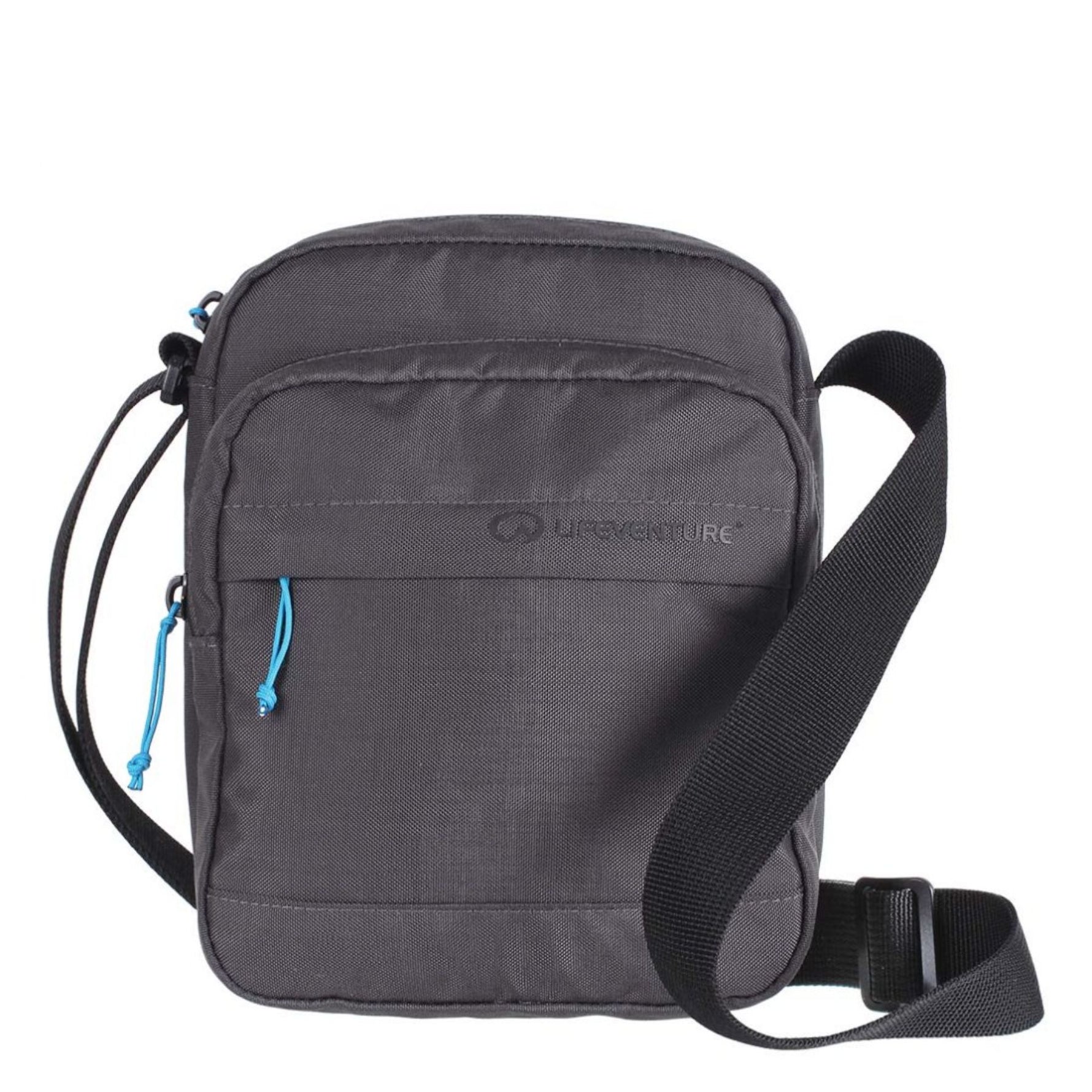 Lifeventure RFiD Shoulder Bag, Recycled #color_grey