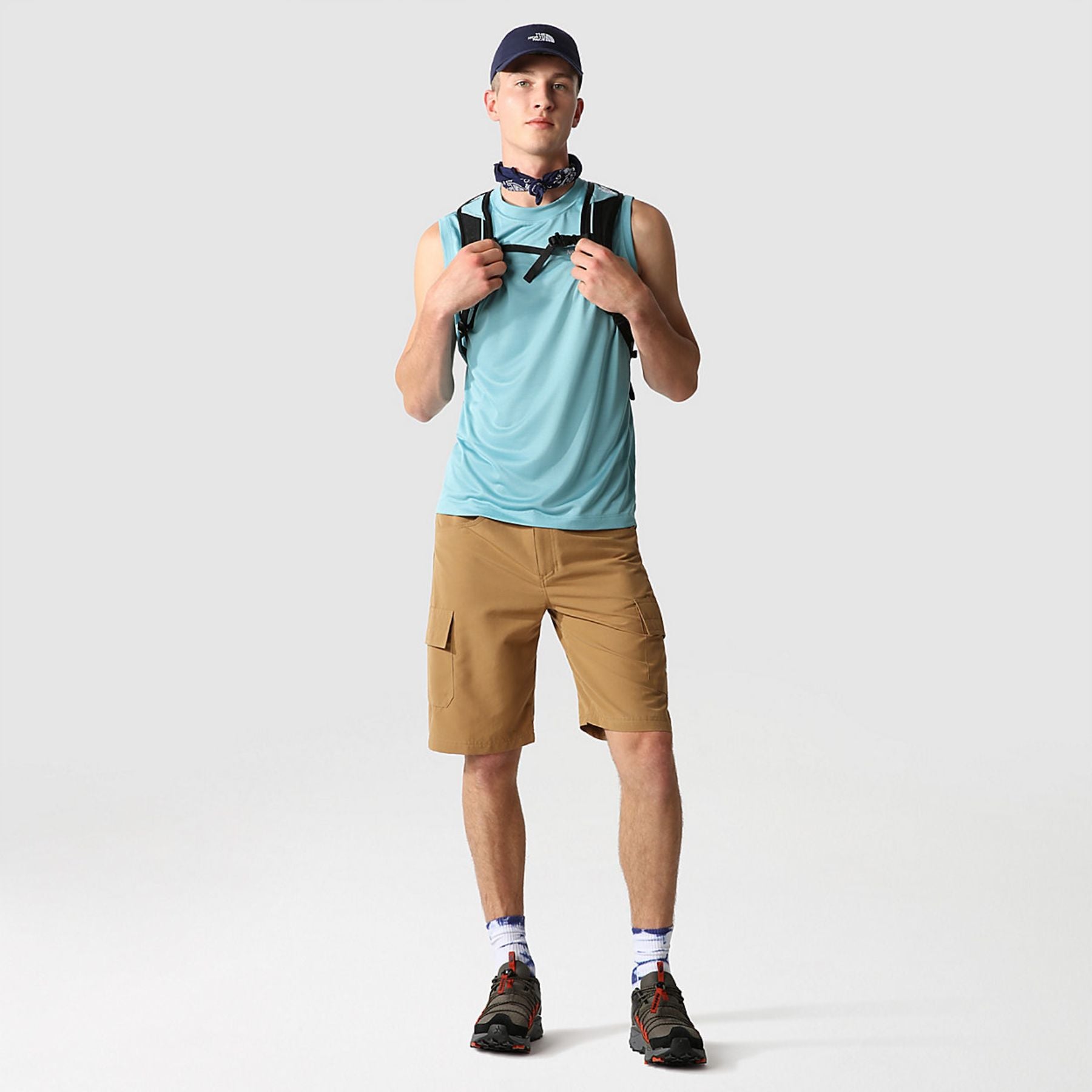 North face cheap men's horizon shorts