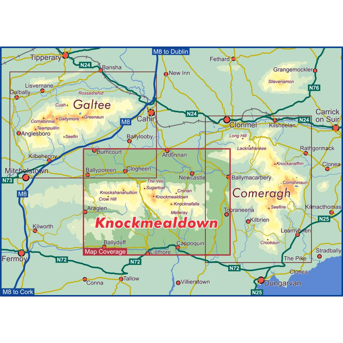 EastWest Mapping Knockmealdown