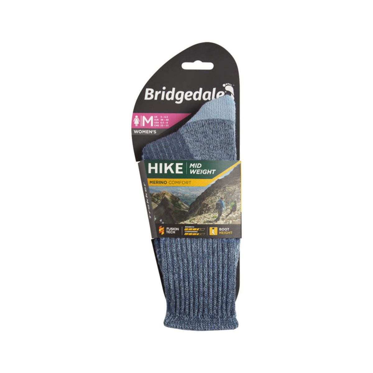 Bridgedale Women's Hike Midweight Merino Comfort 